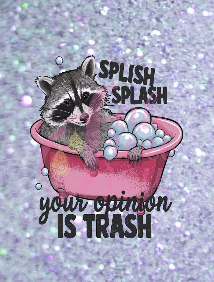 Splish Splash Opinion Magnet
