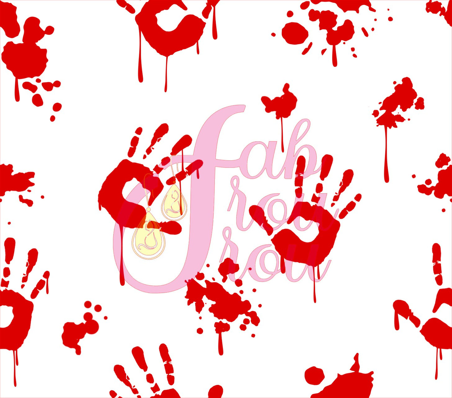 Bloody Handprint Allover 1