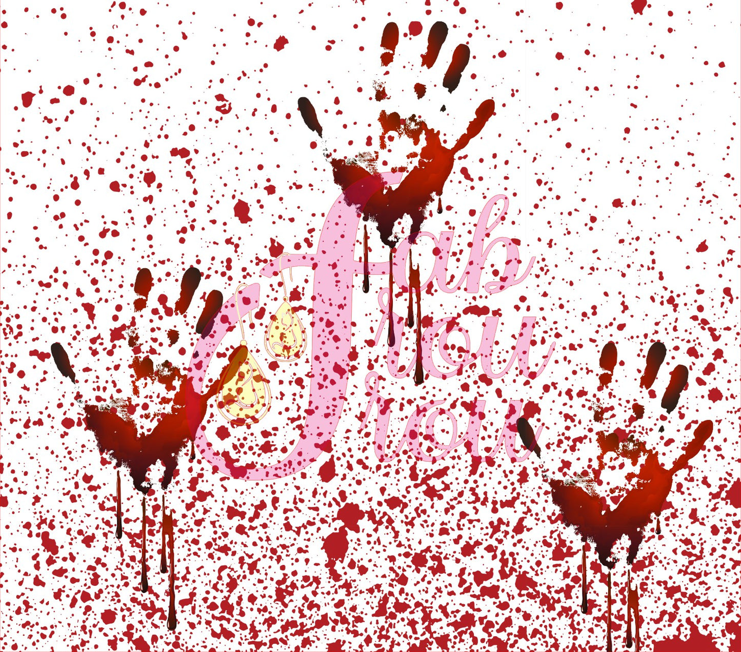 Bloody Handprint Trio