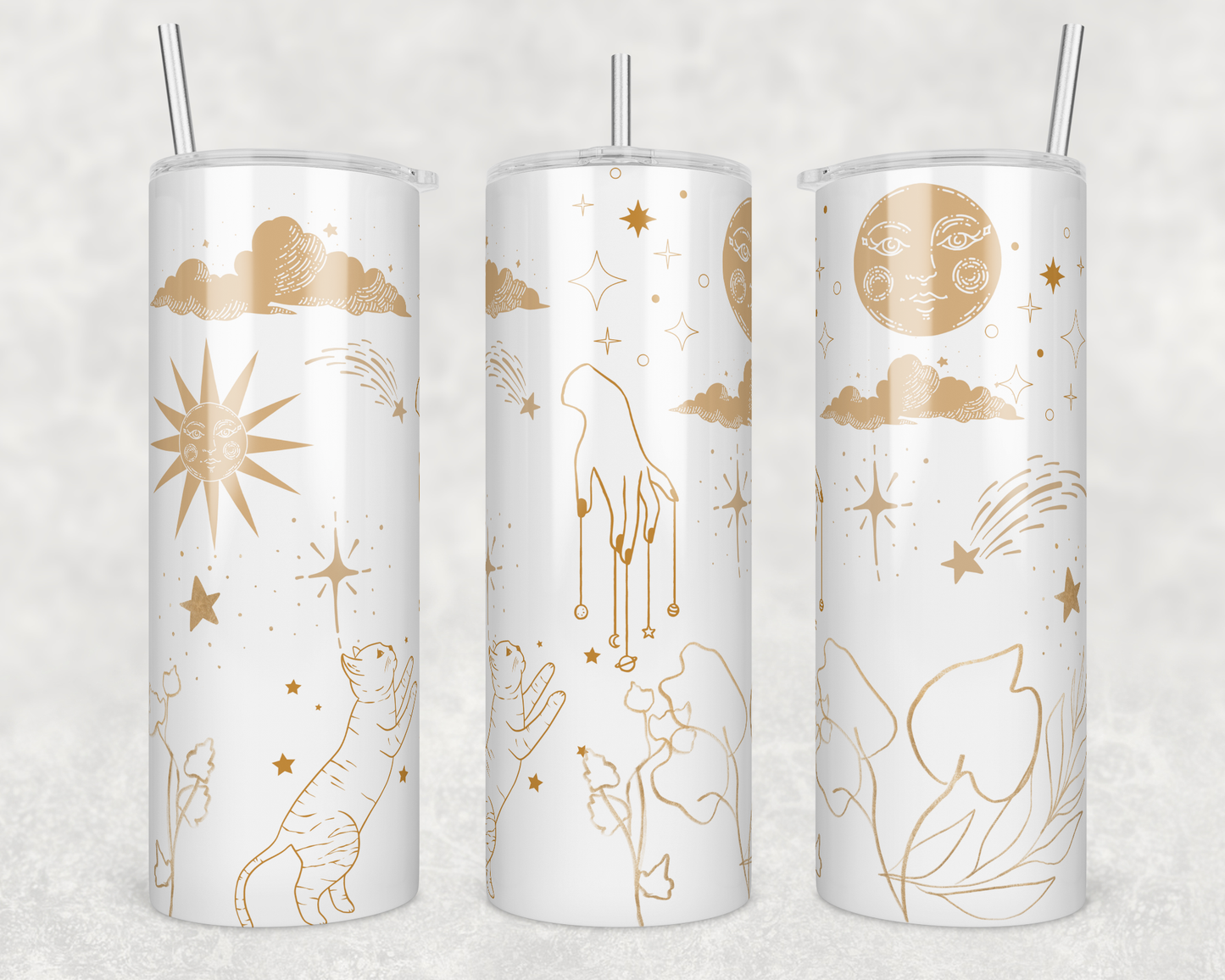 Celestial Gold 1 Tumbler