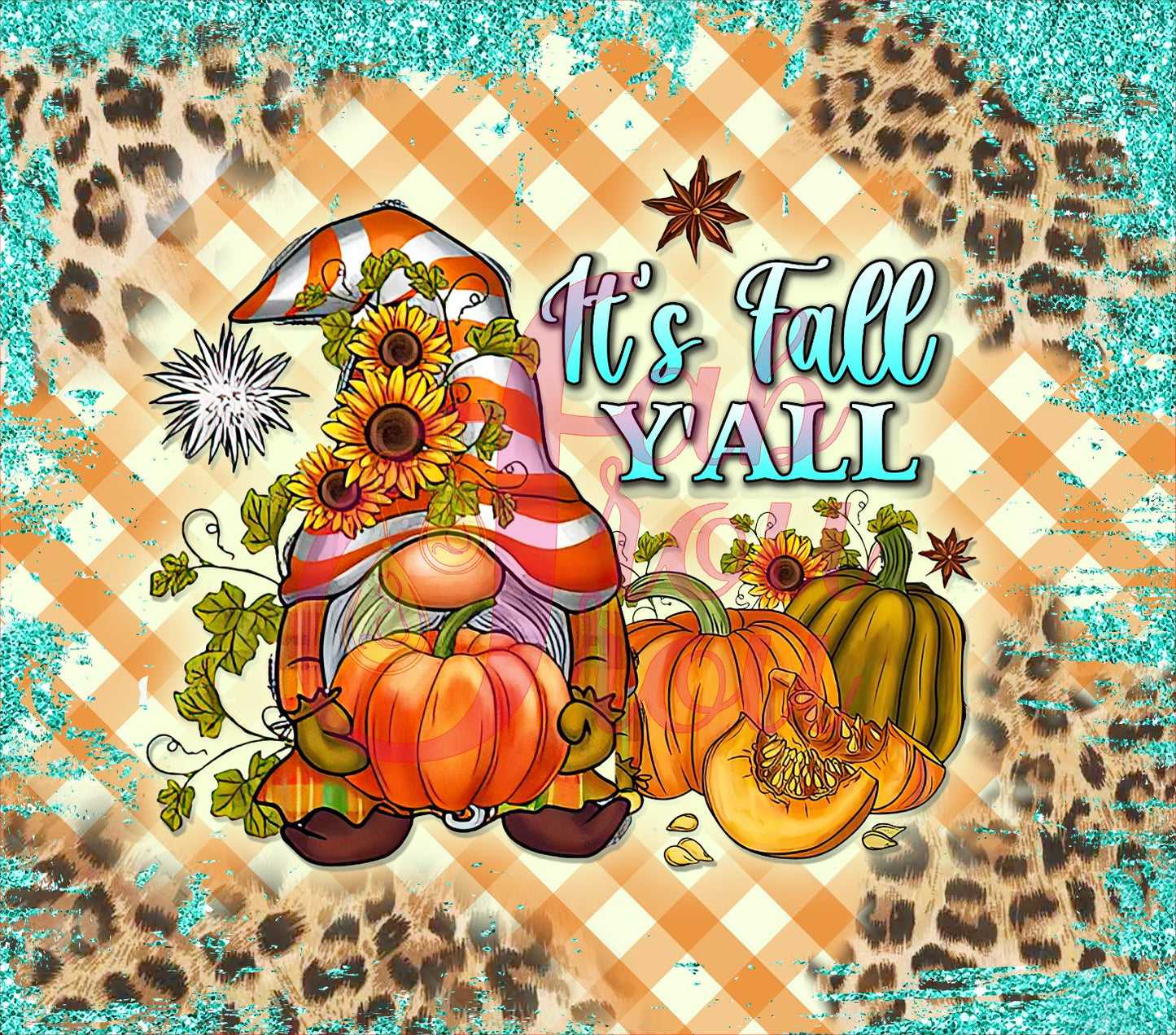 Gnome It's Fall Yall 1