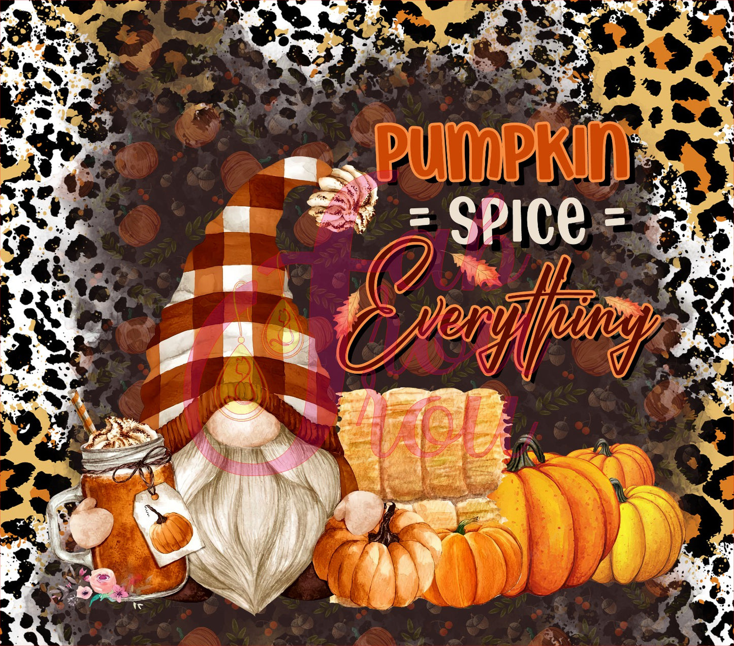 Gnome Pumpkin Spice Everything 2