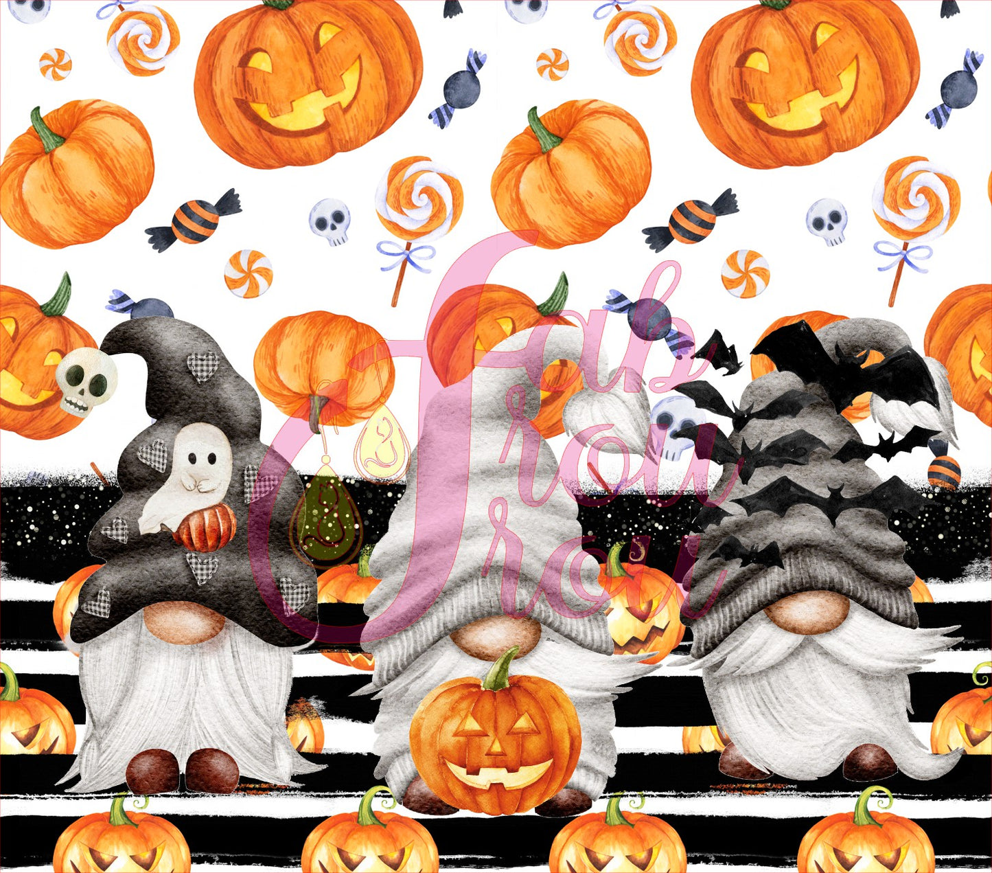 Halloween Gnome Trio 1