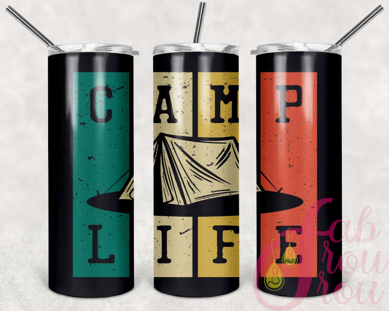 20 oz Camp Life Tumbler