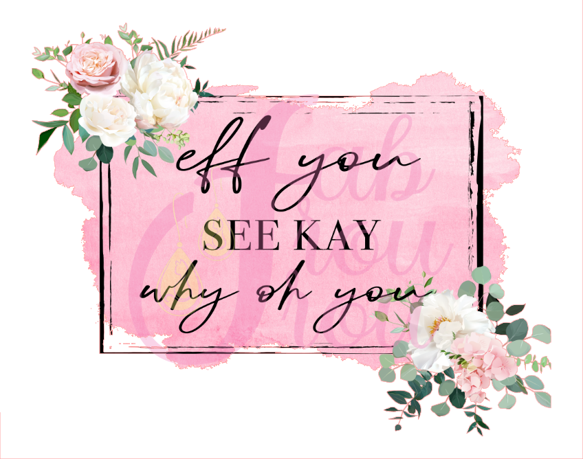 Eff You See Kay Magnet