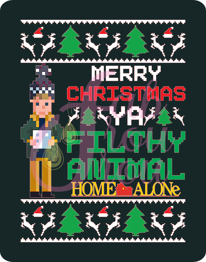 Home Alone Pixel Kevin Magnet