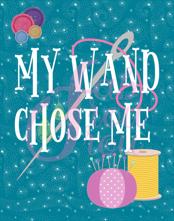 My Wand Chose Me Magnet