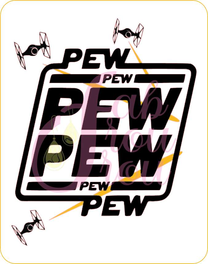 Pew Pew Pew Magnet