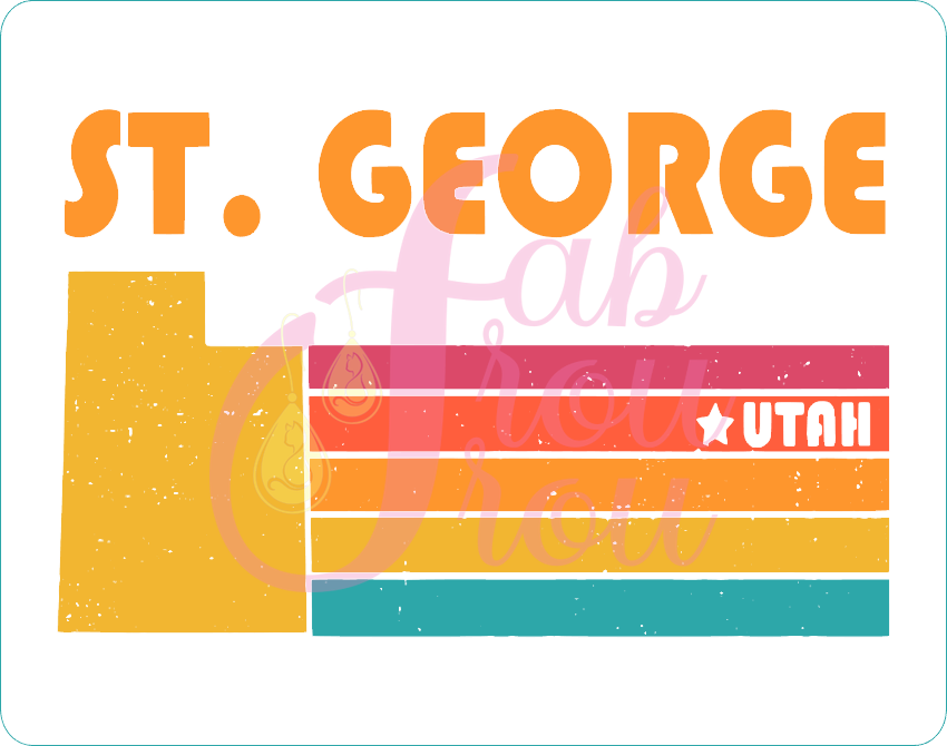 St. George Stripe 1 Magnet