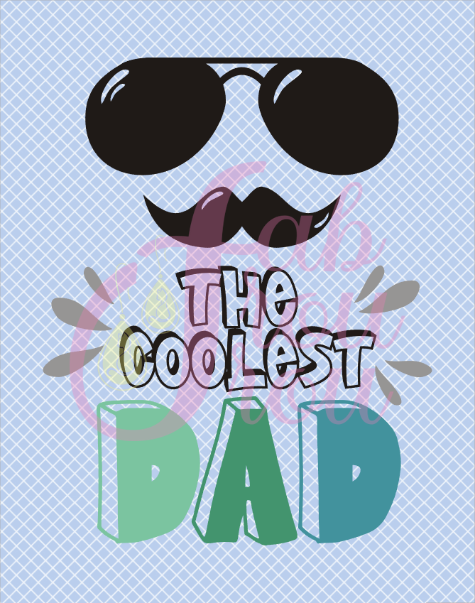 The Coolest Dad 2 Magnet