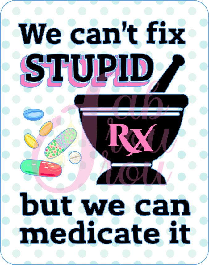 We Can't Fix Stupid Magnet