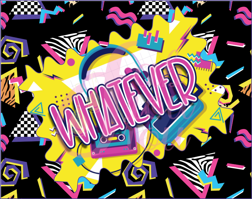 Whatever Retro 90s Magnet