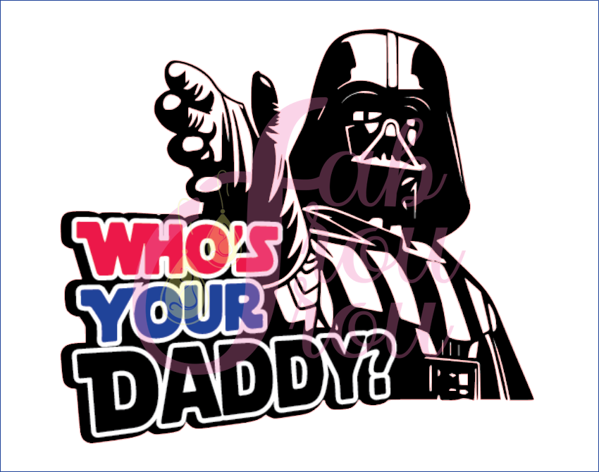 Who's Your Daddy Vader Magnet