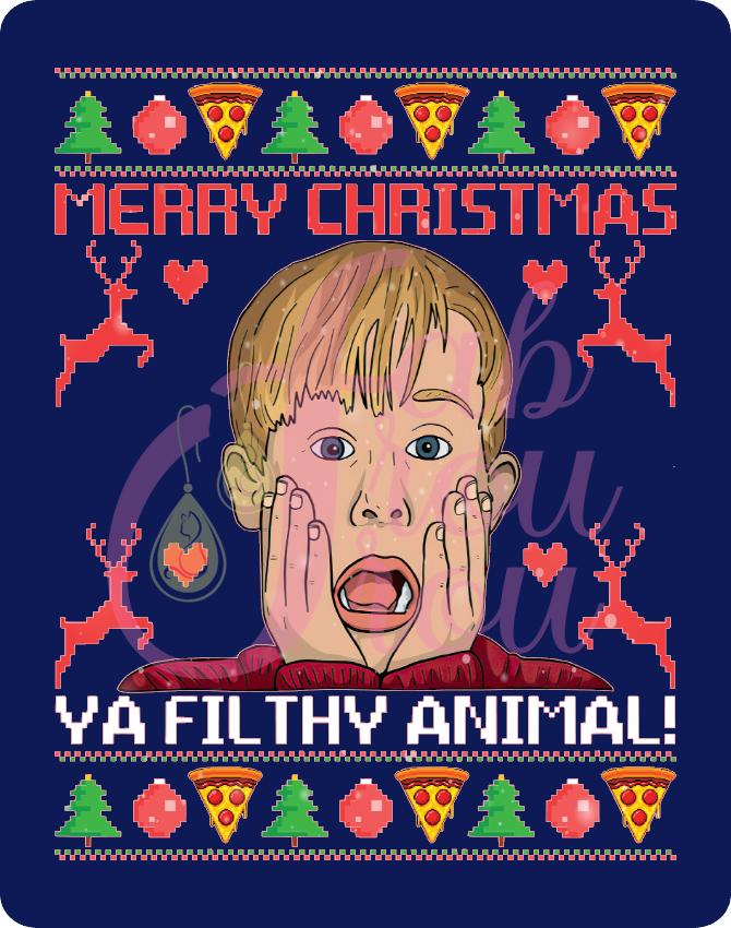 Home Alone Sweater  Kevin Magnet