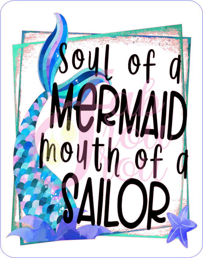 Soul Mermaid Mouth Sailor Magnet