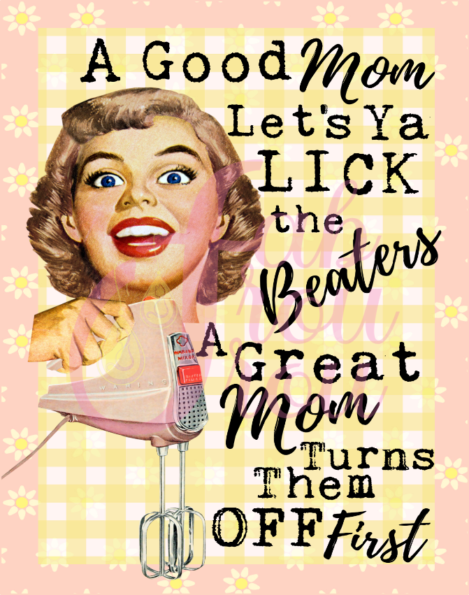 Turn Off Beaters Mom Magnet