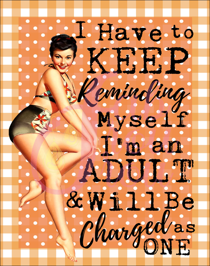 Charged As An Adult 1 Magnet