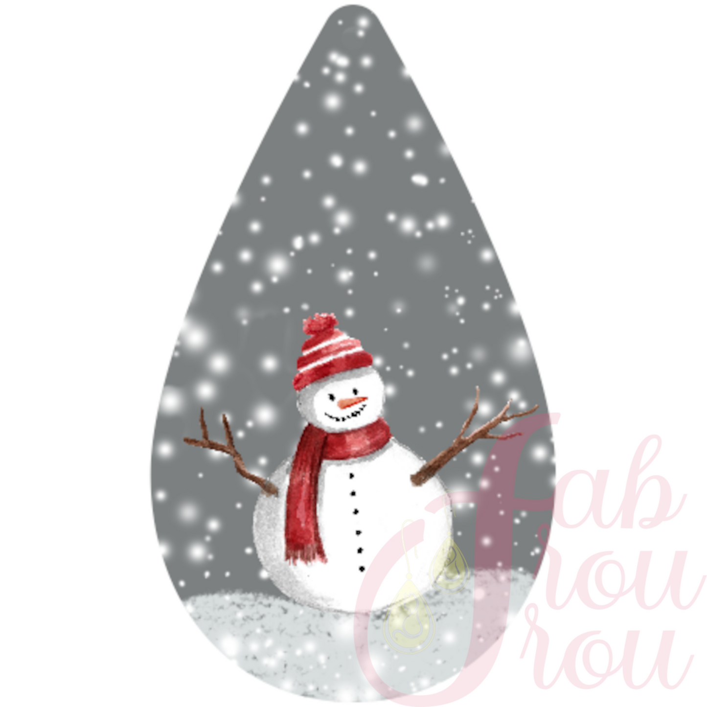 Snowman Flurry Gray