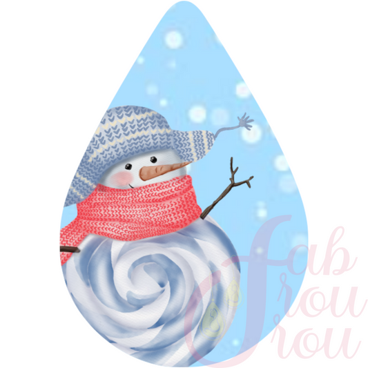 Swirly Snowman