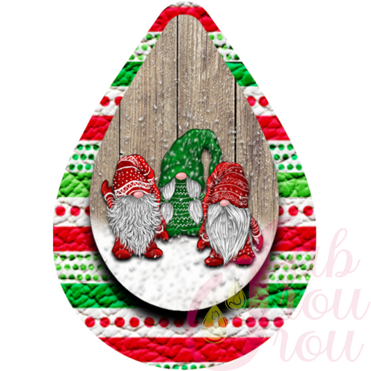 Triple Gnomes on Stripes