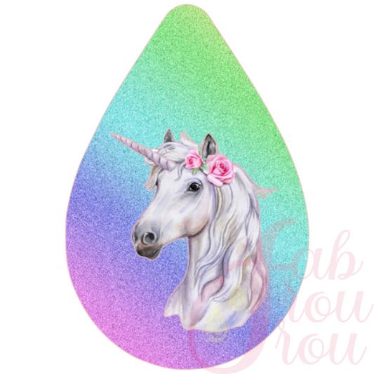 Unicorn on Glitter