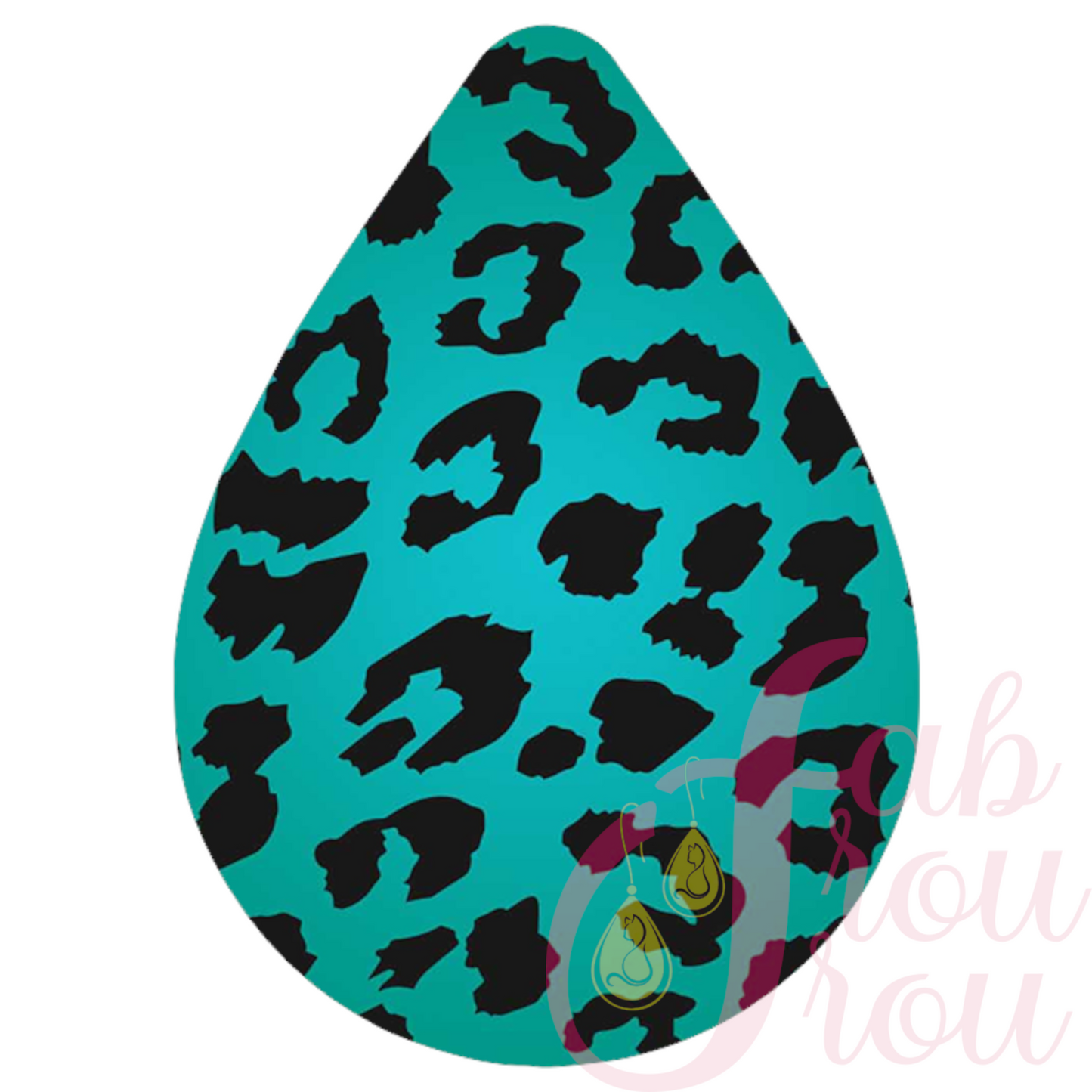 Teal Leopard