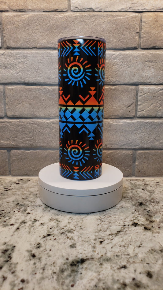 20 oz Aztec Sun Tumbler