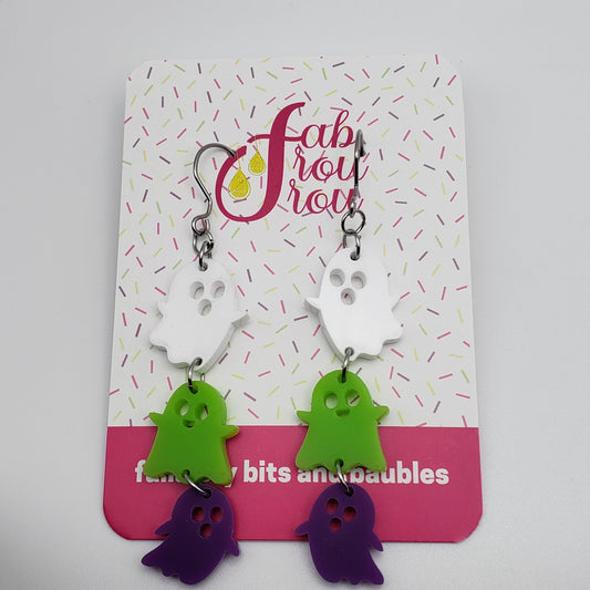 Halloween Acrylic Earrings 3
