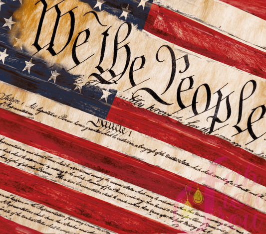 20 oz Flag We The People