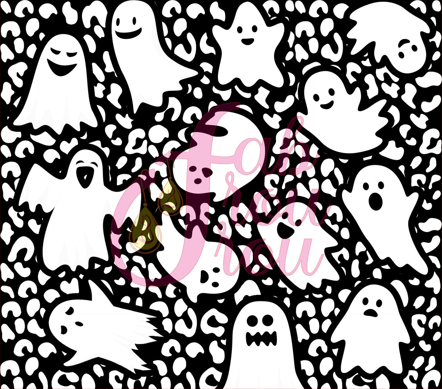 BW Ghost Leopard Print BG 1