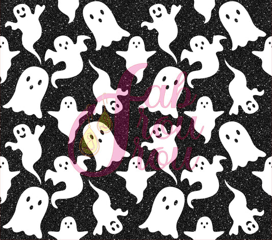 Black Glitter White Ghosts 3