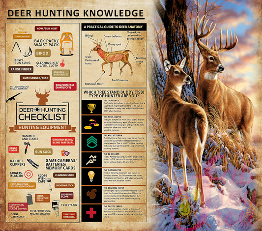 20 oz Deer Hunting Knowledge 1 Tumbler