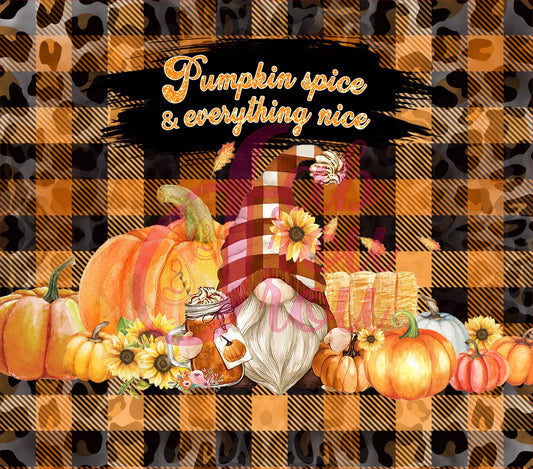 Gnome Pumpkin Spice Everything Nice 1