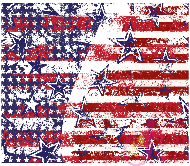 20 oz Stars and Stripes