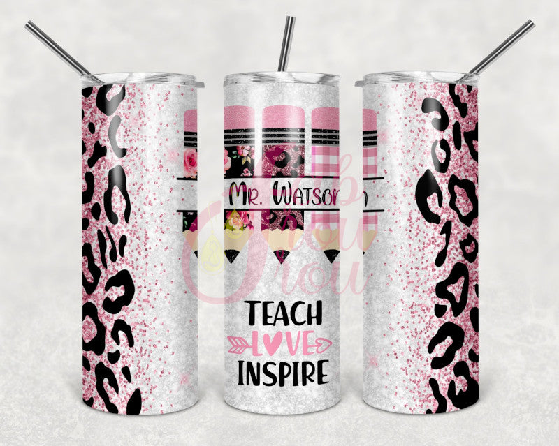 20 oz Teacher Appreciation Tumbler