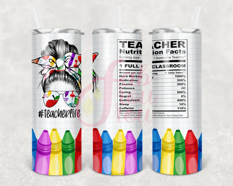 20 oz Teacher Appreciation Tumbler