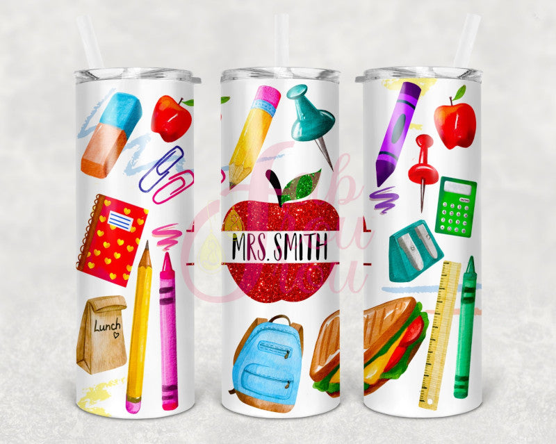 20 oz Teacher Appreciation Tumbler