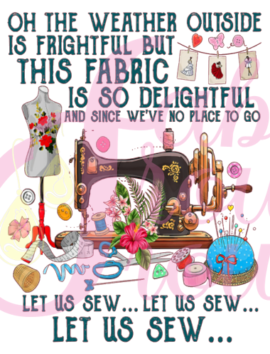 Let Us Sew Magnet