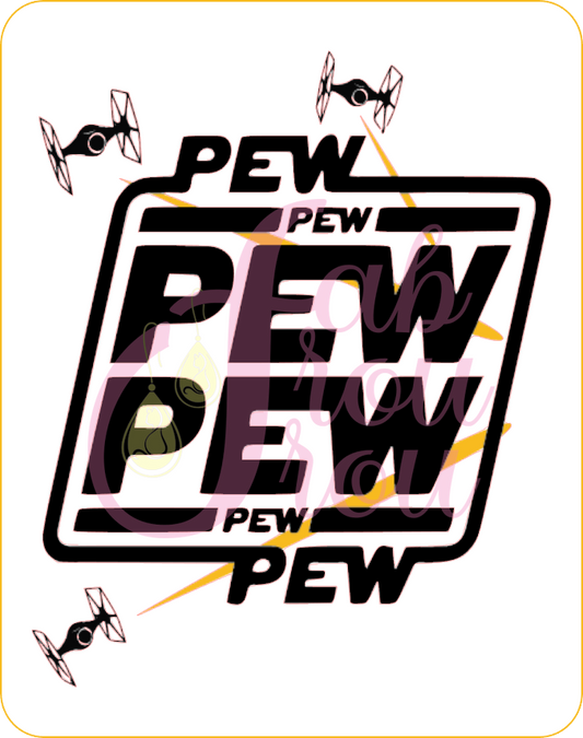 Pew Pew Pew Magnet