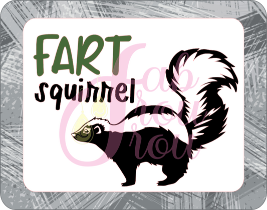 Fart Squirrel Magnet