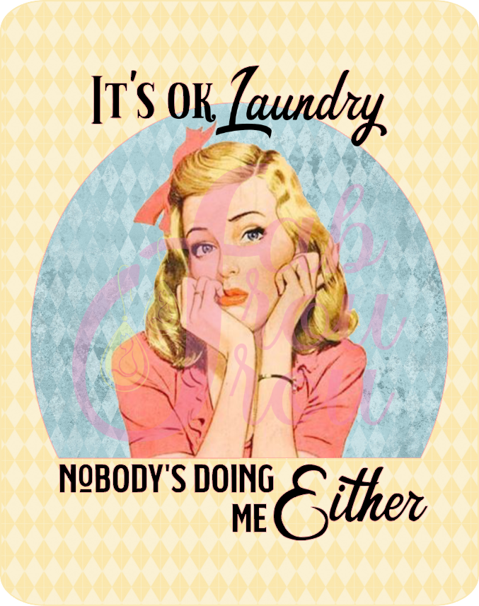 It's OK Laundry Magnet