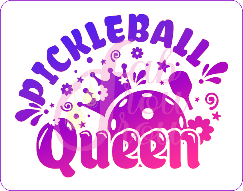 Pickleball Queen Magnet