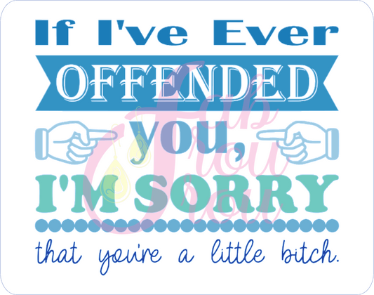 If I Ever Offended You 1 Magnet