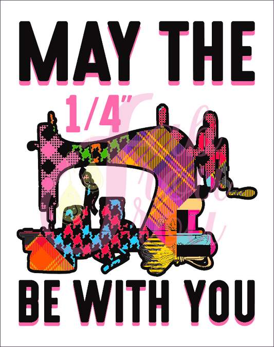 May The 4th Be With You Sewing Magnet